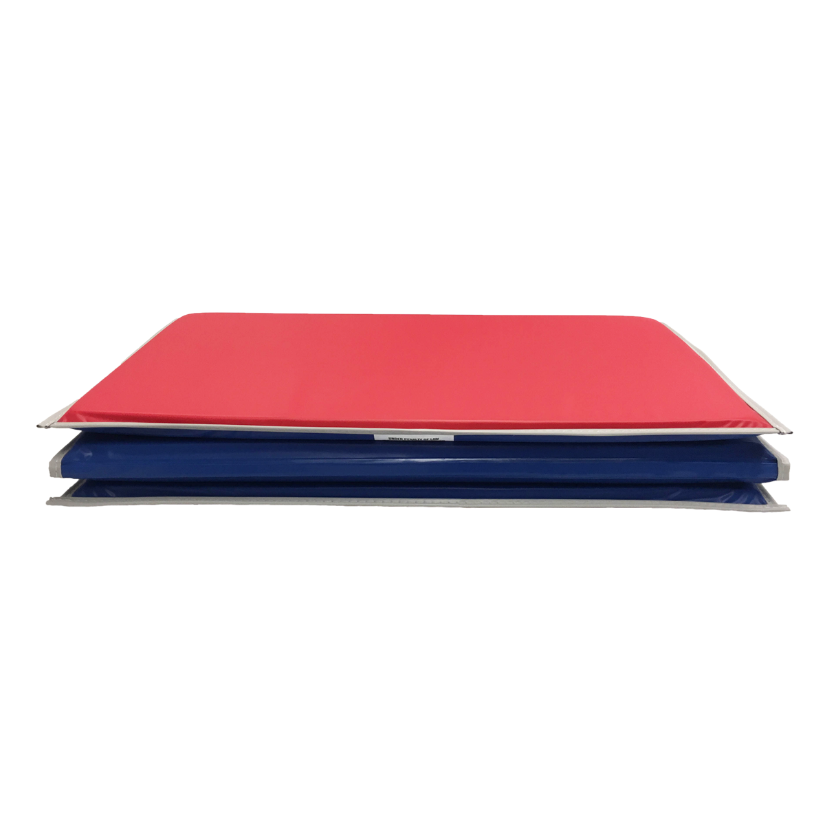 thumbnail image 2 of KinderMat, 5/8" Thick, 4-Section Mat, 45" X 19" X 5/8", Red/Blue With 2 of 11