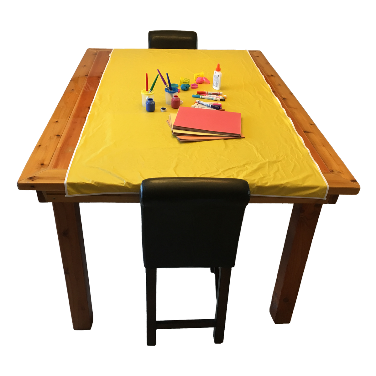 KINDERMAT MESS MAT - YELLOW