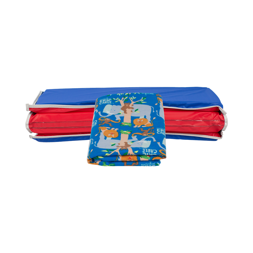 1" BASIC KINDERMAT WITH BINDING + ERIC CARLE KINDERMAT SHEET BUNDLE