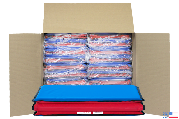 CASE PACK OF 12 - 1" ENDUROMAT KINDERMAT WITH EXTRA STRONG BINDING